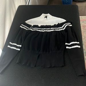 Phillip Lim blank and white sweater in large size.